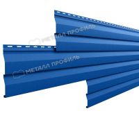 Металлический сайдинг МП СК-14х226 NormanMP (ПЭ-01-5005-0.5) Синий насыщенный
