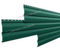 Металлический сайдинг МП СК-14х226 NormanMP (ПЭ-01-6005-0.5) Зеленый мох