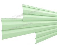Металлический сайдинг МП СК-14х226 NormanMP (ПЭ-01-6019-0.5) Зеленая пастель
