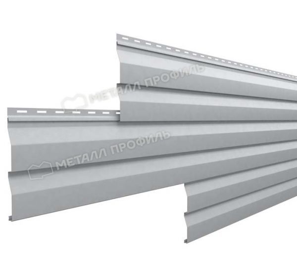 Металлический сайдинг МП СК-14х226 NormanMP (ПЭ-01-7004-0.5) Серый от производителя  Металл Профиль по цене 754 р