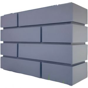 Пластиковая имитация кирпичного столба Графит от производителя  Пикс по цене 500 р