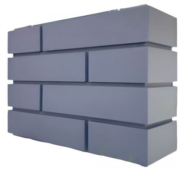 Пластиковая имитация кирпичного столба Графит от производителя  Пикс по цене 500 р