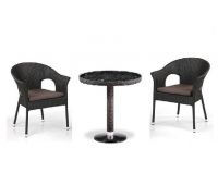 Комплект плетеной мебели из иск. ротанга T601/Y79A-W53 Brown 2Pcs