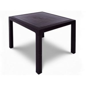 Стол квадратный Quatro Table Венге от производителя  Мебель Yalta по цене 5 200 р