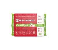 Утеплитель Роквул Скандик 100мм, 6 плит, 2.88м2, 600х800мм, 0.288м3