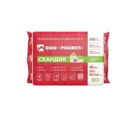 Утеплитель Роквул Скандик 50мм, 12 плит, 5.76м2, 600х800мм, 0.288м3