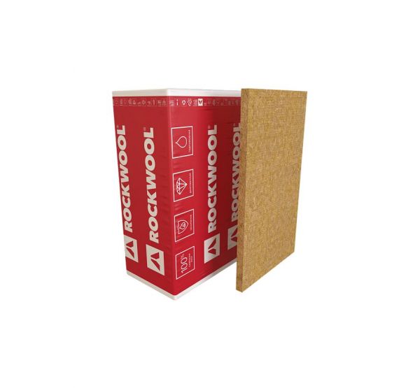 Утеплитель Rockwool ВЕНТИ БАТТС 50х600х1000.8шт.4.8м2.0.24м3 (24упак.палл) от производителя  Rockwool по цене 3 011 р