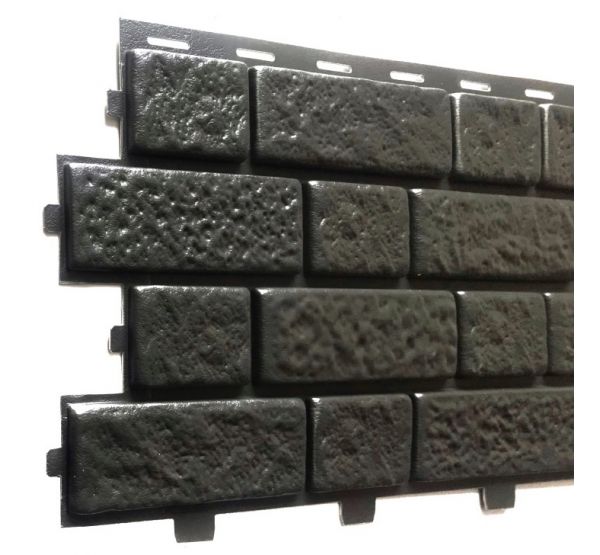 Фасадные панели Кирпичная кладка Графит от производителя  Tecos по цене 281 р