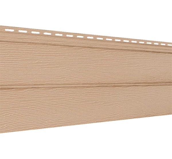 Виниловый сайдинг коллекция Блокхаус (под бревно), Бежевый от производителя  Ю-Пласт по цене 240 р