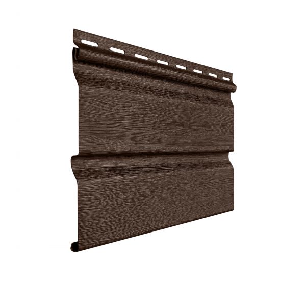 Виниловый сайдинг - Standart, Коричневый от производителя  Fineber по цене 345 р