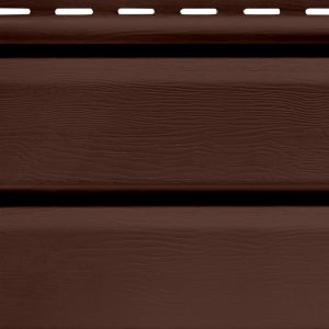 Виниловый сайдинг - Standart, Коричневый от производителя  Fineber по цене 345 р