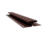 H-профиль соединительный Технониколь Фактур Орех