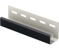 J-планка к Софиту PRO Чёрная J-планка к Софиту PRO Чёрная