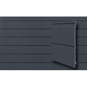 Виниловый сайдинг панель двойная Kerrafront Modern Wood - Anthracite от производителя  Vox по цене 4 134 р