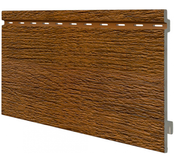 Виниловый сайдинг панель одинарная Kerrafront Wood Design - Golden Oak от производителя  Vox по цене 2 418 р