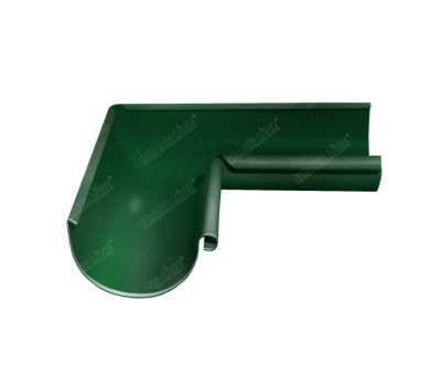 Угловой элемент 90° Внутренний Зеленый (RAL 6005) от производителя  МеталлПрофиль по цене 1 066 р