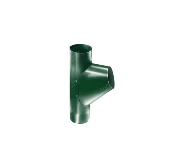 Тройник трубы Зеленый (RAL 6005) от производителя  МеталлПрофиль по цене 2 126 р