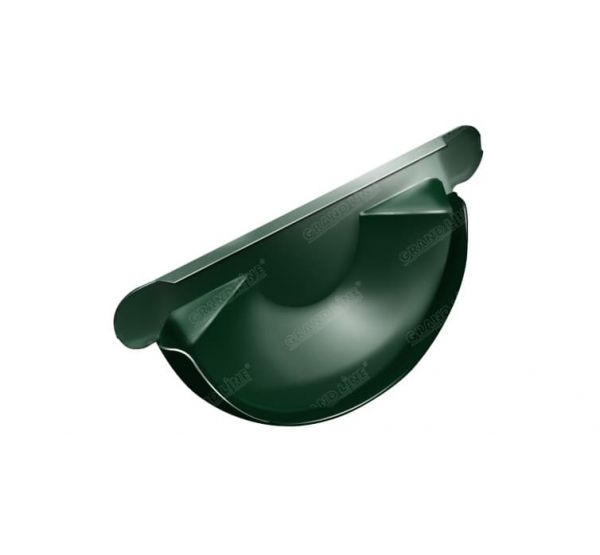 Заглушка желоба Зеленый (RAL 6005) от производителя  МеталлПрофиль по цене 210 р