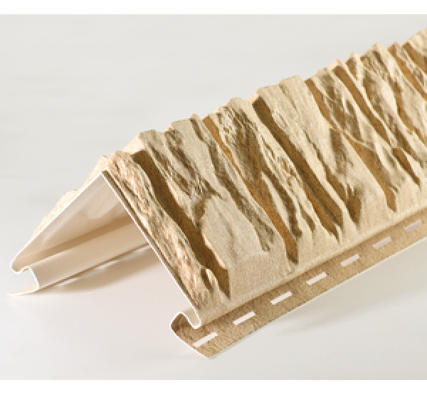 Наружный угол декоративный Песочный от производителя  Ю-Пласт по цене 1 300 р
