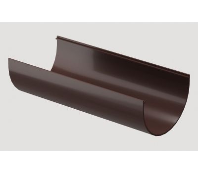 Водосточный желоб 3м Тёмно-коричневый от производителя  Docke по цене 491.00 р